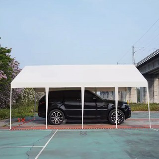 戶外遮陽棚傘網紅露營圍布頂集市夜市雨棚四角防曬車棚擺攤用帳篷, 如圖, 5米*8米 加厚加粗