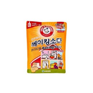 베이킹소다 2.1kg 주방 욕실 청소 세제 과일 세척/얼룩제거제/탄산/소다/표백제/세정제/베이킹소다, 1개
