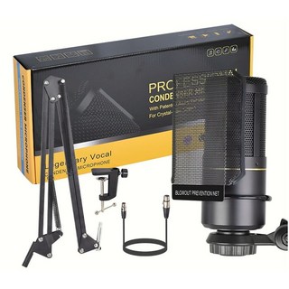 320電容麥克風 48V話筒 音效卡 調音台 mini雙卡農線 直播錄音套裝