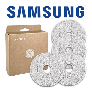 삼성 비스포크 AI 스팀 로봇청소기 정품 물걸레 다회용포 4개, 1세트, 삼성 BESPOKE 스팀용 다회용포 4개입