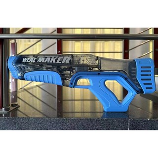 全自動電動水槍 電光版 冰爆水槍 兒童電動玩具 水上遊戲, 【藍色感應吸水版】冰爆大號電動水槍, 1個