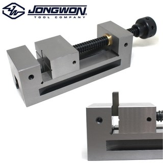 제이원 정밀바이스 연마바이스 4.0 QGG100 핸들형 스크류타입 100mm 제이원 핸들바이스, 1개