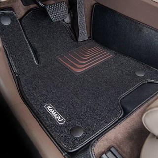 카마루 듀라입체매트 1+2열 제네시스G70 G80 G90 GV80, 블랙, 블랙