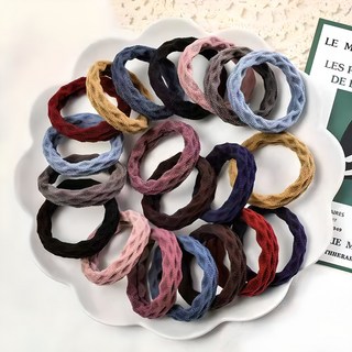 니즈유 튼튼 짱짱한 무매듭 머리끈 20개입 1세트