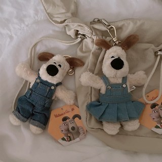 (정품) 멜빵 그로밋 인형 키링