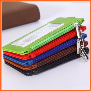 工作證件套零錢包/票卡套/悠遊卡套/門禁卡/有拉鍊可放零錢可放信用卡 海蒂小舖