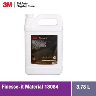 3M 13084 拋光蠟 烤漆修補，輕鬆去除刮痕，恢復烤漆光澤，適用於各種顏色烤漆, 1個, 原裝 3.78L/桶