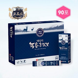 일양약품 녹용 6년근 홍삼 데일리 스틱 마카 함유, 90개