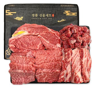 푸드지 마장동 최고급 한우 1++ 투쁠 선물세트 2호, 1세트