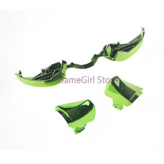 엘리트 컨트롤러 교체용 크롬 범퍼 단추, 6. green, 1개