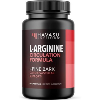 하바수 고함량 L 아르기닌 1800mg 90정 소나무껍질 Arginine 알약 일산화질소부, 1개