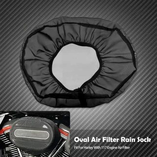 호환 바이크 오토바이 에어 필터 레인 양말 공기 흡입 필터 Harley 모형 Touring Sportster 용 방수 방진, 05 For 114 Engine