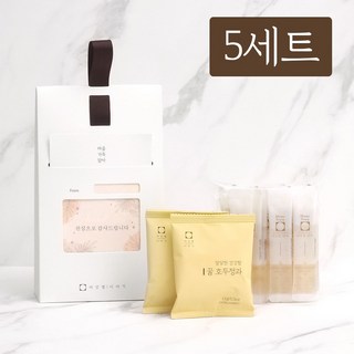 여섯별이야기 호두정과 꿀 답례품 호두강정 꿀스틱 10포와 호두정과 2봉, 5세트, 130g