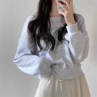 衛衣女2022新款秋冬加絨厚款薄款春秋短款ins學生韓版vibe校園風