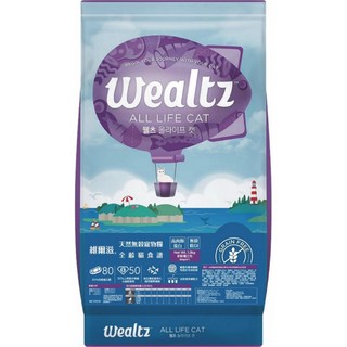 Wealtz 維爾滋 無穀貓飼料, 1包, 全齡貓食譜2.1KG 2026/12/10, 2.1kg, 雞