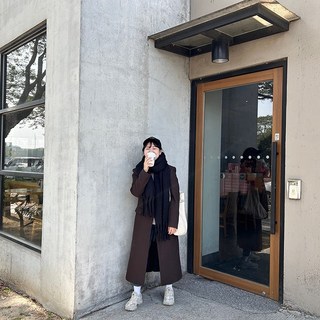 軟糯糯流蘇大圍巾黑色 God is like warm sunshine/文創/基督/受洗禮/交換禮物/幸福小組