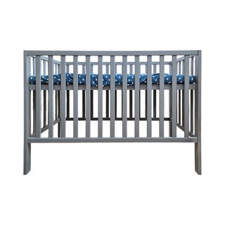 喬依思 型號 79182 LIZ 台灣製造檢驗合格嬰兒床-附4公分床墊-白/灰/深藍, LIZ 灰色-含床墊, 灰色