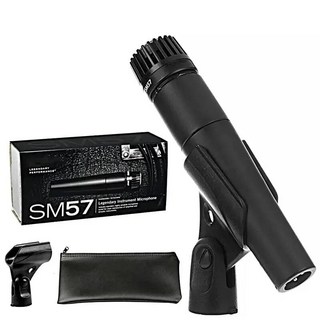 SM57 다이나믹 보컬 마이크 스타일 카디오이드 드럼용 클래식 악기 단방향, 1) SM57