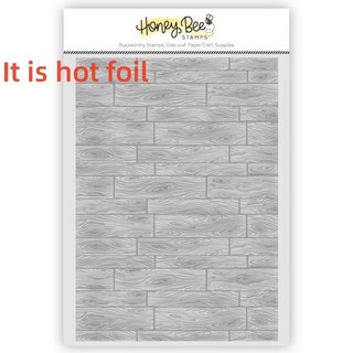 크리스마스 트리 빌딩 프레임 벽난로 왁스 스탬퍼 금속 절단 다이 스크랩북 종이 공예 앨범 카드, 1개, 7. hi0227-hot foil / A. new