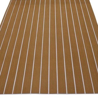 보트 바닥재 요트용 크루즈 데크 EVA 바닥 미끄럼방지, 라이트브라운+화이트 240x90cm, M. 라이트브라운+흰색(240x90cm)