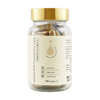 泉發蜂蜜 花粉靈芝茄紅素膠囊100粒 無添加化學賦形劑 無添加香料 無添加防腐劑, 1個