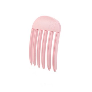 髮根蓬鬆夾 - 韓國 蓬髮 瀏海髮根立體 高顱頂造型夾, 1個, 六齒_粉紅