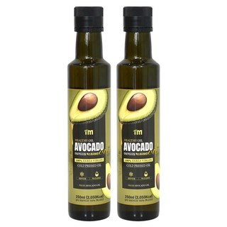 아임 최상급 HASS품종 100% 냉압착 엑스트라버진 아보카도오일, 2개, 250ml