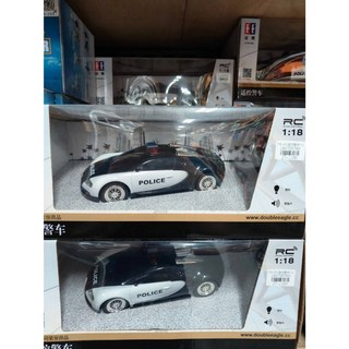 《翔翼玩具》瑪琍歐遙控警車 遙控開門 特警遙控車 充電 遙控超跑 賽車 遙控車 安全標章合格玩具, 1個, 27-1100美規遙控小警車
