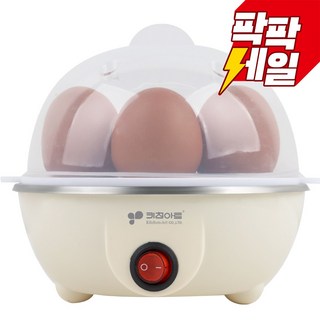 키친아트 계란찜기 계란삶는기계 에그쿠커 반숙 찐빵 만두 1단/2단, 1단 계란찜기 7070