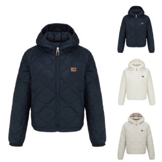 노스페이스 패딩 경량 여성 25FW 밀로 히트 숏 자켓 퀼팅 후드 잠바