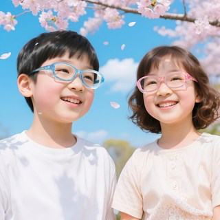 RAUOJOS 어린이 꽃가루 알러지 안경 어린이 블루라이트 차단 안경 어린이 보호 안경 ROS-CG001