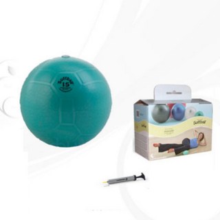 소프트볼 스트레칭 필라테스 미니 짐볼 15cm - 초록, 단품, 1개