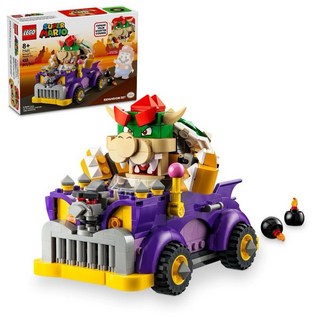 Home&brick LEGO 71431 庫巴的高速公路車 Super Mario，經典角色高速奔馳，激發無限想像, 1個