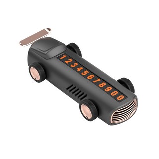 小車香薰款停車號碼牌 - 臨停電話號碼牌, 1個, 停車號碼牌-小車香薰款