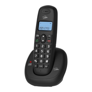TCSTAR TCT-PH701BK 2.4G數位無線電話，來電顯示，無線通話，簡約設計
