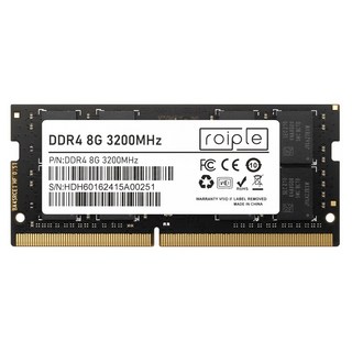 DDR4 8GB 3200_노트북용, 1개, Roiple DDR4 3200MHz 8G