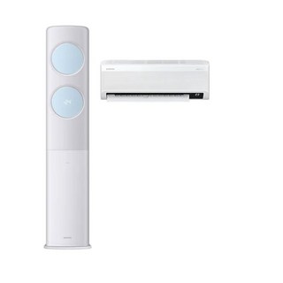 삼성전자 56.9㎡+18.7㎡ BESPOKE 무풍클래식 에어컨 방문설치, 멀티형, 일반배관형, AF17B7538BZ