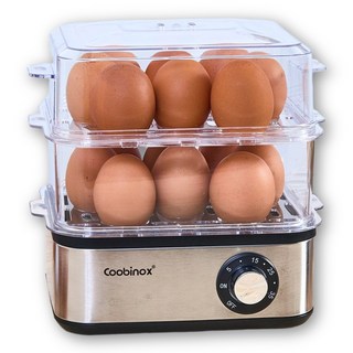 쿠비녹스 2단 타이머 계란찜기