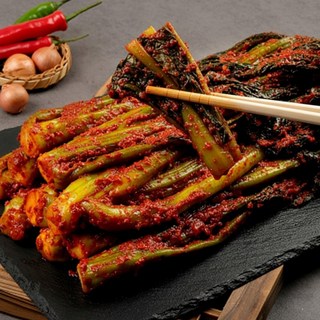 레브 당일제조 여수직송 국산 전통 여수 돌산 갓김치, 1개, 1kg