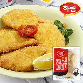 하림-통 가슴살 치킨까스 600g, 3개