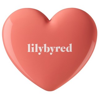 lilybyred 甜美心型腮紅膏 保濕服貼 自然光澤 多次疊加不易結塊 持久完美妝容 清新紅潤色調, 03 甜柚橙, 1個