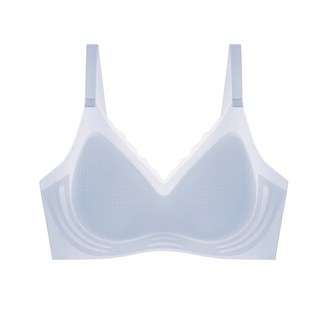 OniWear 高品質無感軟支撐冰絲內衣 聚攏無鋼圈 軟支撐 細孔乳膠墊 固定杯 無痕內衣 可調式肩帶