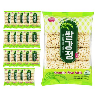 늘푸른식품 쌀강정, 80g, 80개