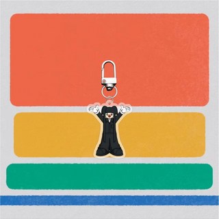 桃園出貨- JIMIN V CD專輯 亞克力鑰匙扣 BTS 包包吊飾配件飾品明星周邊, 1個, 5-3