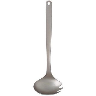 【東京速購】日本製 柳宗理不鏽鋼湯勺 撈麵勺 叉勺 叉匙 多功能湯勺, 1個, 現貨