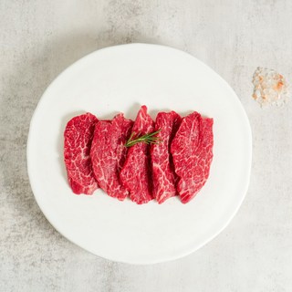 우마왕 한우 1++ 투플러스 안심 구이용, 200g, 2개