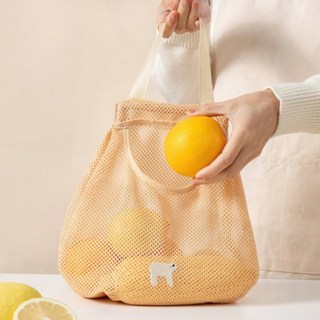 메쉬 과일망 야채망 그물 장바구니 주방 보관 감자 마늘, 1개