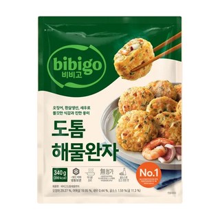 비비고 도톰 해물완자, 1개, 340g