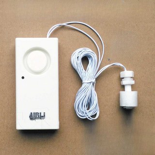 소형 플로팅 수위 경보기 고수위 물 넘침 알람 경보, 무선+배터리+50m 케이블, 1개