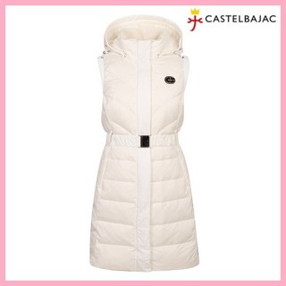 까스텔바작 여성벨티드후드롱구스다운베스트BGBWVT705WHDJDH3523206
